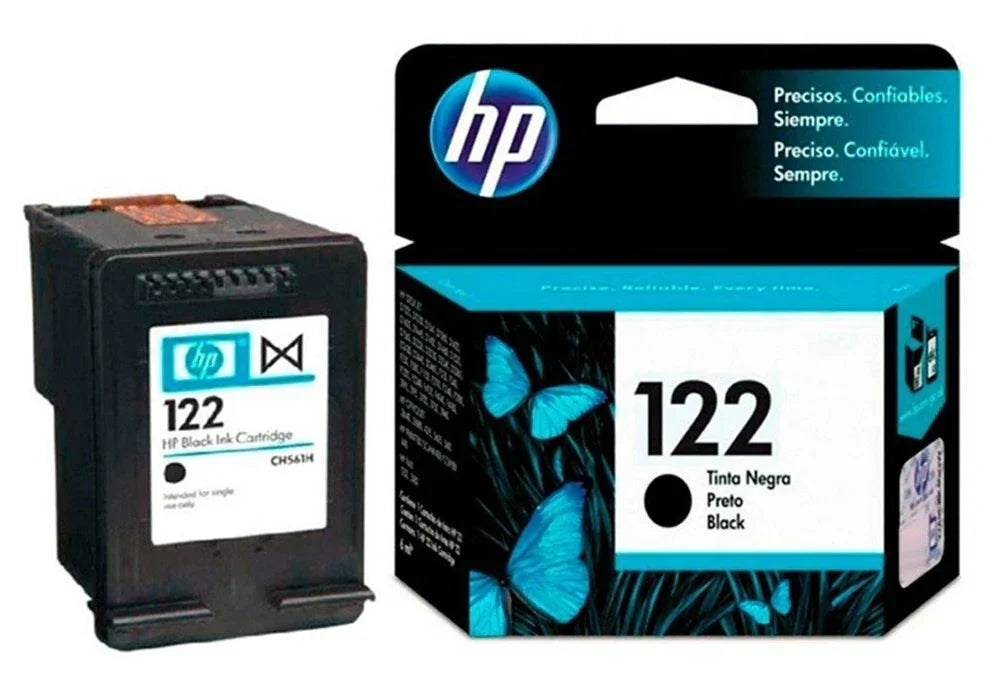 HP 122 Original Black Ink Advantage Cartridge - F6V17AE - eBuy UAE